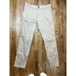 Bird Dogs Pants Mens 34x30 Tan Brown Stretch Khakis Boom For Your Boomstick